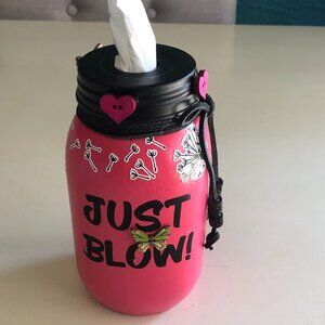 HANDCRAFTED MASON JAR TISSUE DISPENSER